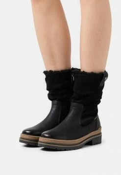 TOM TAILOR Classic Ankle Boots - Black