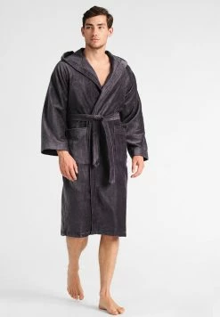TOM TAILOR BASIC VELOURS - Dressing Gown - Dark Grey 13 TOM TAILOR BASIC VELOURS - Dressing Gown - Dark Grey -TOM TAILOR online store 19d33d50f64f40178339494f32d13cde