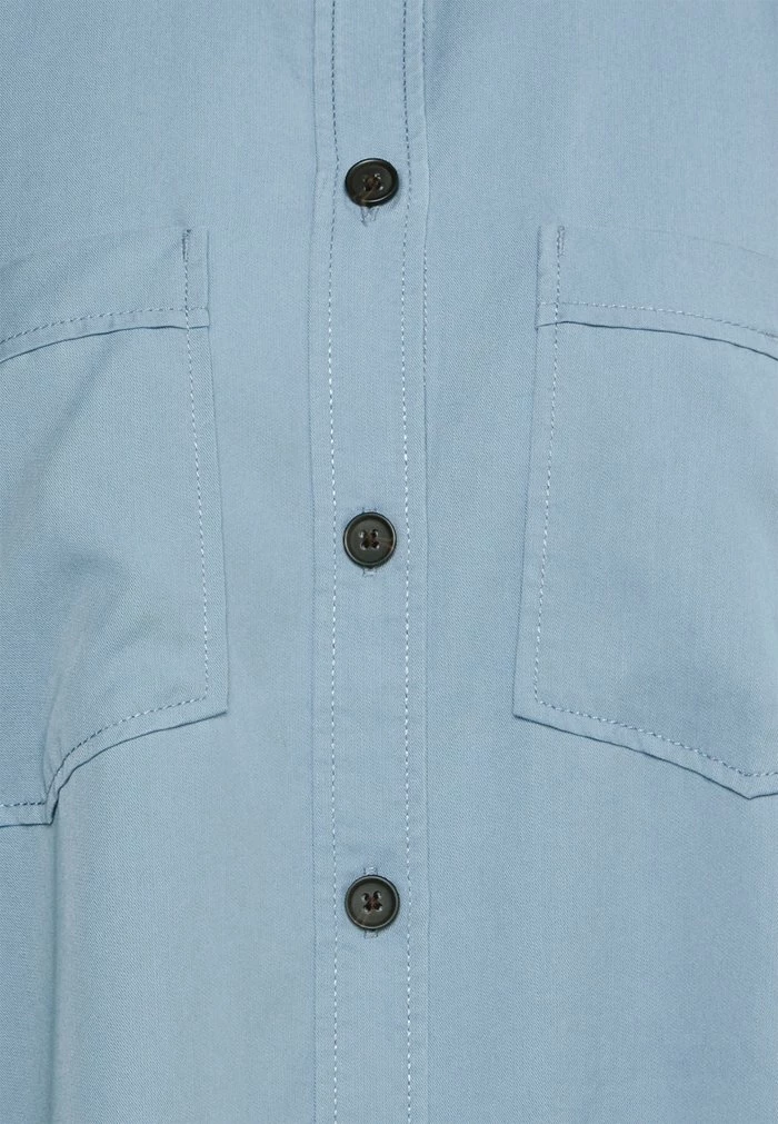 TOM TAILOR BLOUSE - Button-down Blouse - Faded Denim Blue 5 TOM TAILOR BLOUSE - Button-down Blouse - Faded Denim Blue - Image 3