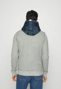 TOM TAILOR HOODY JACKET - Zip-up Sweatshirt - Sky Captain Blue -TOM TAILOR online store 1a3906ee2d2a4f56a7c209f175f569cd