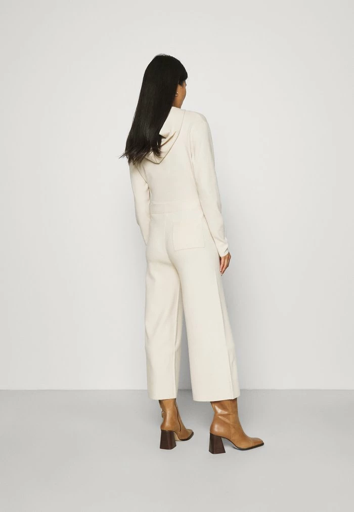 TOM TAILOR PANTS CULOTTE - Trousers - Smooth Light Sand Melange 5 TOM TAILOR PANTS CULOTTE - Trousers - Smooth Light Sand Melange - Image 3
