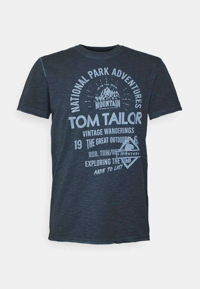 TOM TAILOR Print T-shirt - Sky Captain Blue 3 TOM TAILOR Print T-shirt - Sky Captain Blue