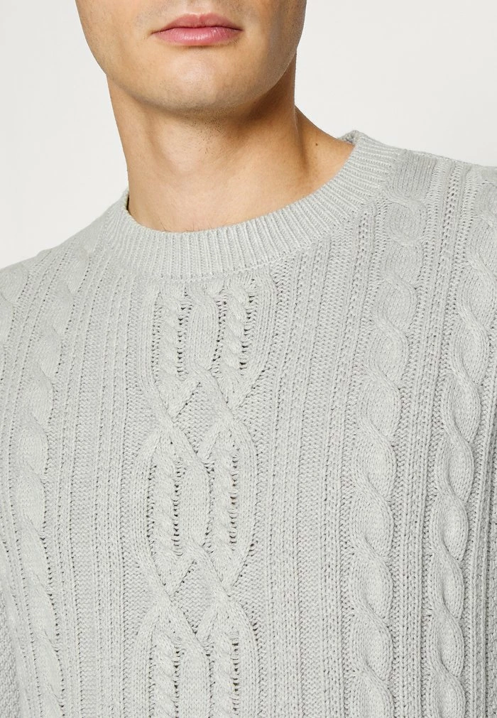 TOM TAILOR COSY SWEATER - Jumper - Grey Melange 8 TOM TAILOR COSY SWEATER - Jumper - Grey Melange - Image 6