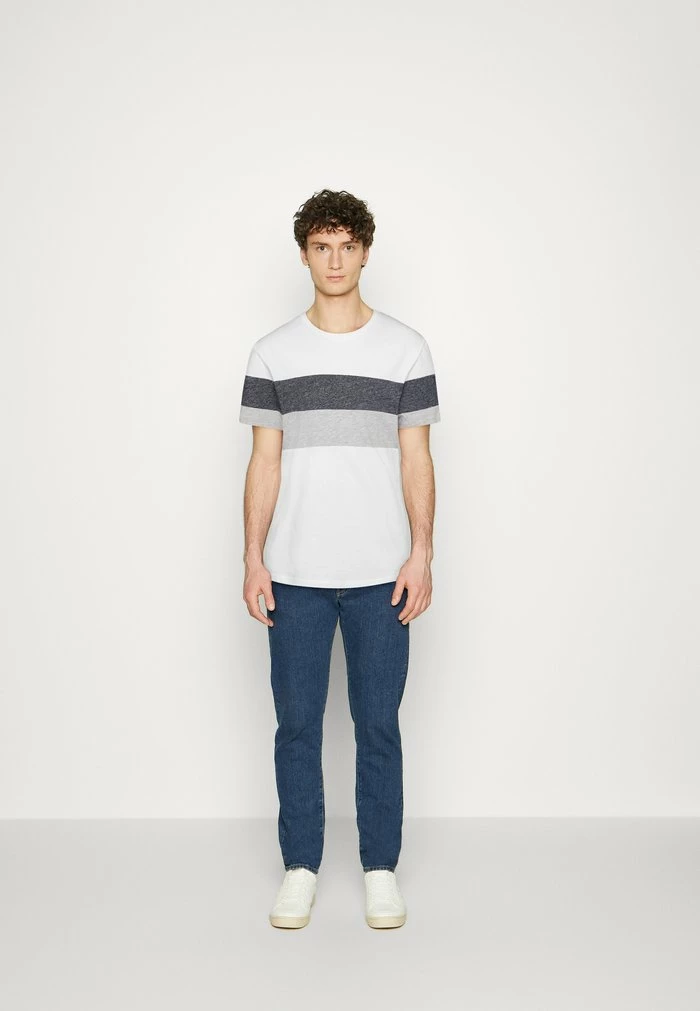 TOM TAILOR Print T-shirt - White 4 TOM TAILOR Print T-shirt - White - Image 2