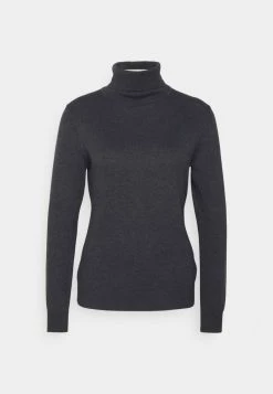 TOM TAILOR BASIC TURTLENECK - Jumper - Evident Anthracite Melange -TOM TAILOR online store 1c7b4a7d0bcc4402a60699adb66cf0dd