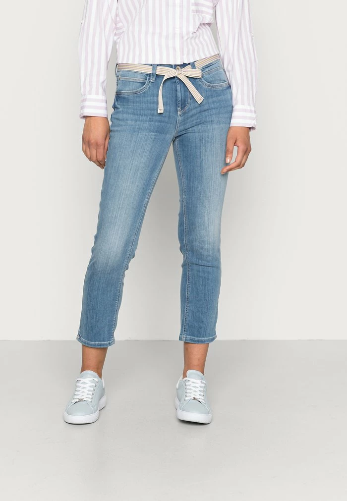 TOM TAILOR ALEXA CROPPED - Straight Leg Jeans - Mid Stone Wash Denim 3 TOM TAILOR ALEXA CROPPED - Straight Leg Jeans - Mid Stone Wash Denim