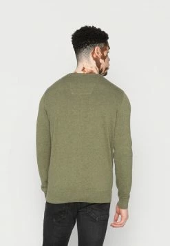 TOM TAILOR BASIC CREW NECK SWEATER - Jumper - Bleak Green Melange 9 TOM TAILOR BASIC CREW NECK SWEATER - Jumper - Bleak Green Melange -TOM TAILOR online store 1ee7a9a52547439380f56aa7879f504a