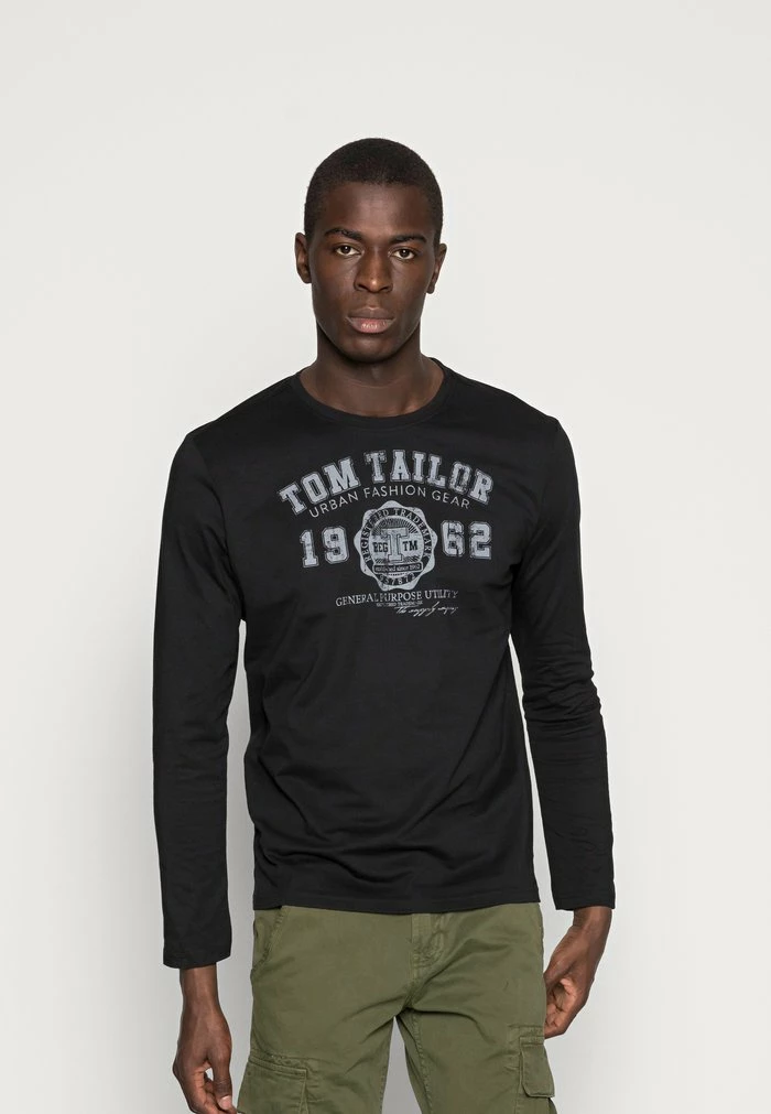 TOM TAILOR LONGSLEEVE PRINT TEE - Long Sleeved Top - Original 3 TOM TAILOR LONGSLEEVE PRINT TEE - Long Sleeved Top - Original