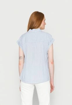 TOM TAILOR BLOUSE STRIPED STRUCTURE - Blouse - Faded Blue Thin Stripes 9 TOM TAILOR BLOUSE STRIPED STRUCTURE - Blouse - Faded Blue Thin Stripes -TOM TAILOR online store 1f40f7b239ba4ed79d486a9d1c832b25