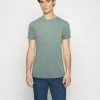 TOM TAILOR GRINDLE CREWNECK - Basic T-shirt - Smoke Green Grindle 1 TOM TAILOR GRINDLE CREWNECK - Basic T-shirt - Smoke Green Grindle -TOM TAILOR online store 20f6234053bd44419f8671524870e7b1