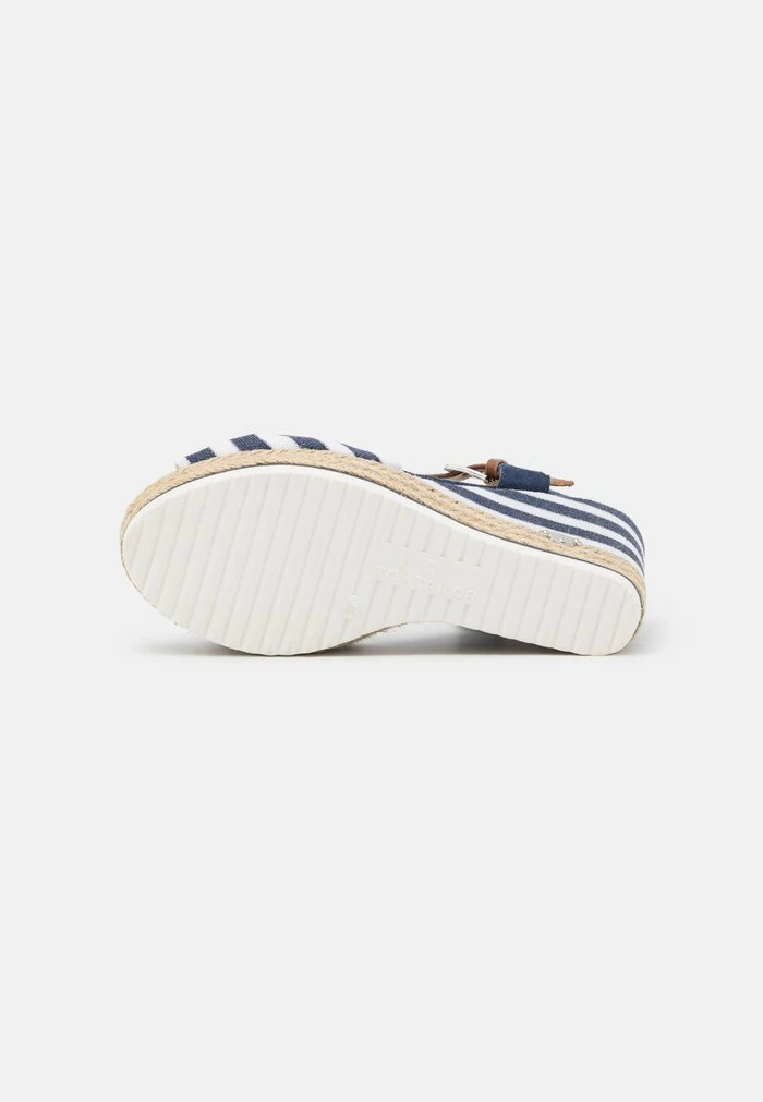 TOM TAILOR High Heeled Sandals - White/navy 6 TOM TAILOR High Heeled Sandals - White/navy - Image 4