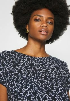 TOM TAILOR BLOUSE PRINTED - Blouse - Navy -TOM TAILOR online store 21cd0956cb894c0daca0e5e006631e82