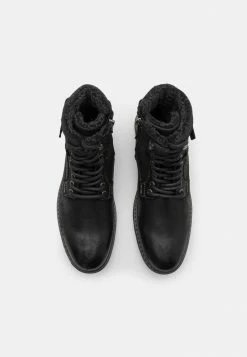 TOM TAILOR Lace-up Ankle Boots - Black 11 TOM TAILOR Lace-up Ankle Boots - Black -TOM TAILOR online store 21ea62b402b04a519a268ead3e59340e