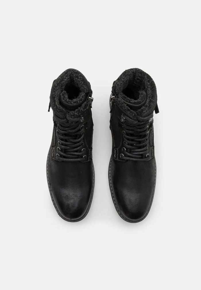 TOM TAILOR Lace-up Ankle Boots - Black 6 TOM TAILOR Lace-up Ankle Boots - Black - Image 4