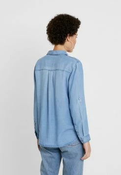TOM TAILOR BLOUSE - Button-down Blouse - Blue Denim 10 TOM TAILOR BLOUSE - Button-down Blouse - Blue Denim -TOM TAILOR online store 22ef970e201a44ab868e41f02276c5f0