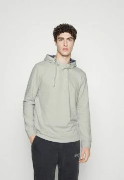 TOM TAILOR WITH HOOD - Sweatshirt - Rough Grey