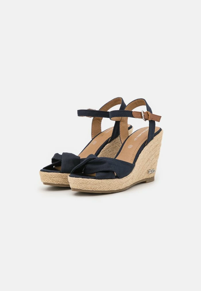 TOM TAILOR Platform Sandals - Navy 5 TOM TAILOR Platform Sandals - Navy - Image 3