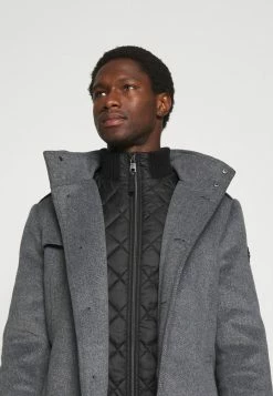 TOM TAILOR COAT 2 IN 1 - Short Coat - Mid Grey -TOM TAILOR online store 24271eabb1054364958604c10311806d