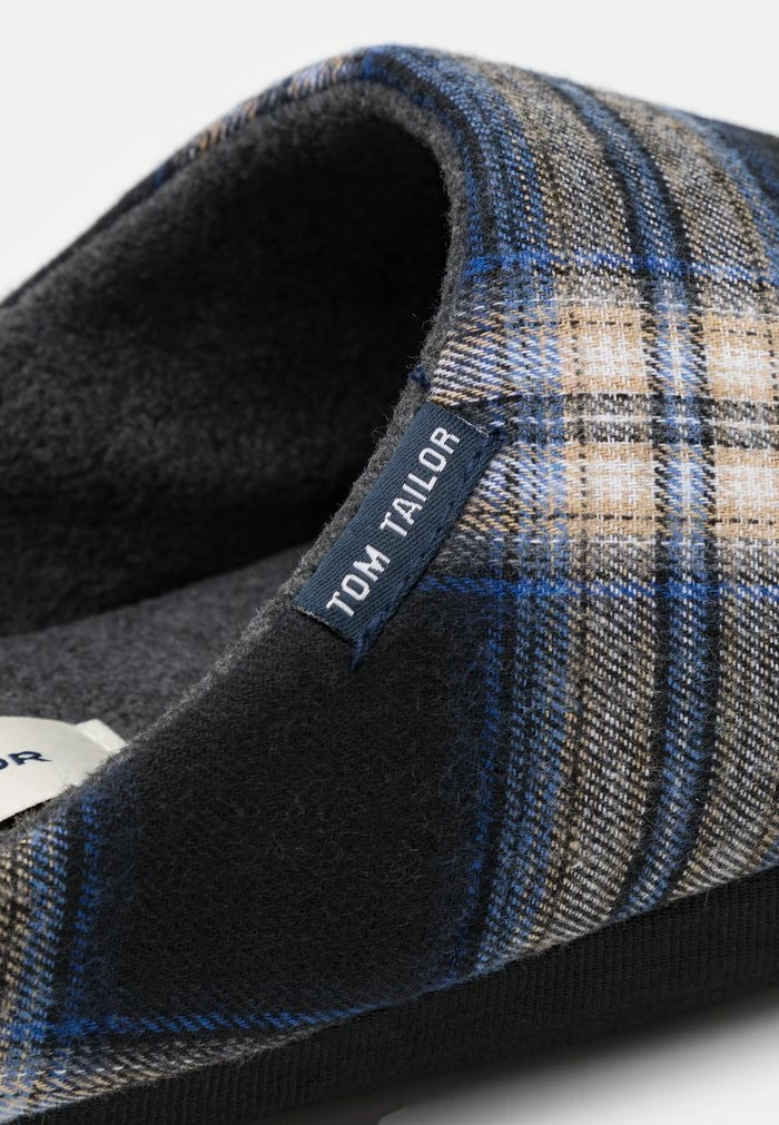 TOM TAILOR Slippers - Black/royal 8 TOM TAILOR Slippers - Black/royal - Image 6