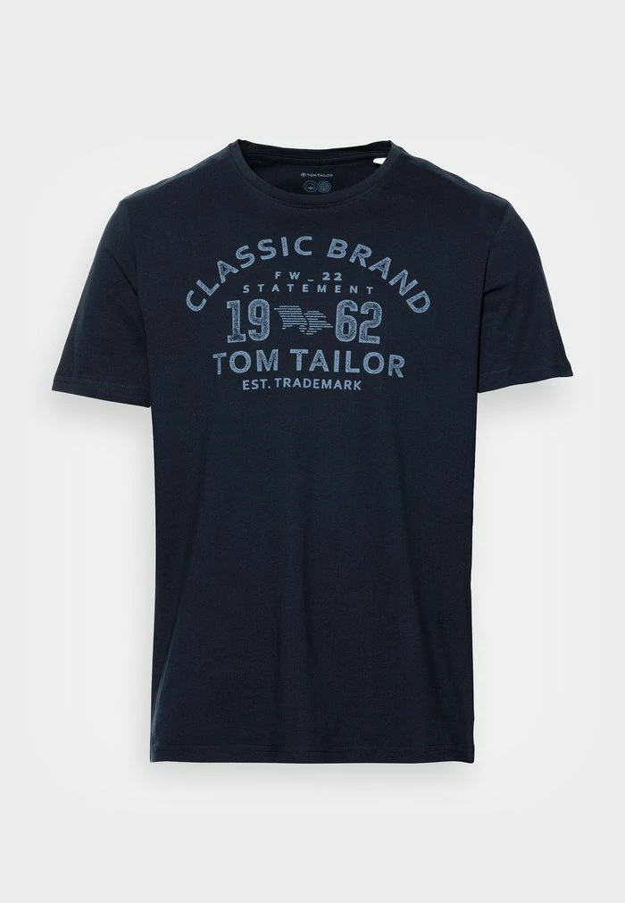 TOM TAILOR PRINTED - Print T-shirt - Sky Captain Blue 6 TOM TAILOR PRINTED - Print T-shirt - Sky Captain Blue - Image 4