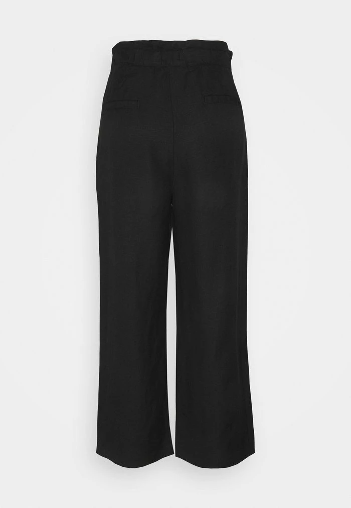 TOM TAILOR CULOTTE - Trousers - Deep Black 4 TOM TAILOR CULOTTE - Trousers - Deep Black - Image 2