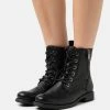 TOM TAILOR Lace-up Ankle Boots - Black 1 TOM TAILOR Lace-up Ankle Boots - Black -TOM TAILOR online store 25eee3ac0da74469a186b0ba2a9e2612