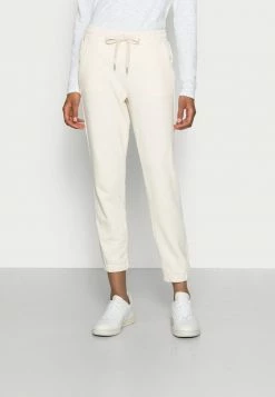 TOM TAILOR SPORTY PANTS - Tracksuit Bottoms - Smooth Light Sand