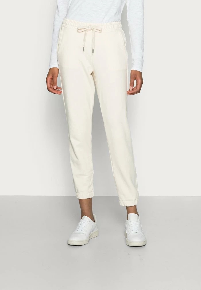 TOM TAILOR SPORTY PANTS - Tracksuit Bottoms - Smooth Light Sand 3 TOM TAILOR SPORTY PANTS - Tracksuit Bottoms - Smooth Light Sand