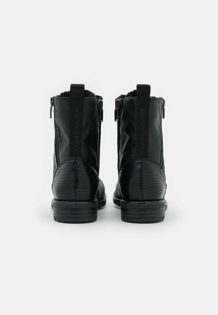 TOM TAILOR Lace-up Ankle Boots - Black 6 TOM TAILOR Lace-up Ankle Boots - Black - Image 4