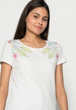 TOM TAILOR Print T-shirt - Whisper White -TOM TAILOR online store 272fa49513b54f48899db5abd24df420