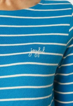 TOM TAILOR CREW NECK - Long Sleeved Top - Blue/offwhite 11 TOM TAILOR CREW NECK - Long Sleeved Top - Blue/offwhite -TOM TAILOR online store 28b909b53b2a4f44bb8b6d8e22ca9723