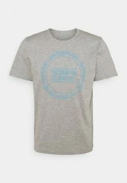 TOM TAILOR PRINTED - Print T-shirt - Middle Grey Melange