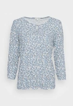 TOM TAILOR CRINCLE - Long Sleeved Top - Blue Small Dot Crincle Design -TOM TAILOR online store 294624351cf4464493a42666f0a64fdb