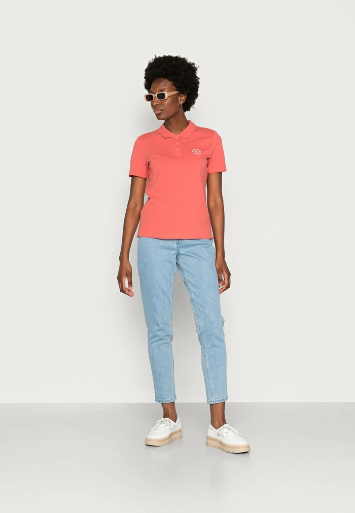 TOM TAILOR Polo Shirt - Faded Rose 4 TOM TAILOR Polo Shirt - Faded Rose - Image 2