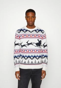 TOM TAILOR CHRISTMAS - Jumper - White