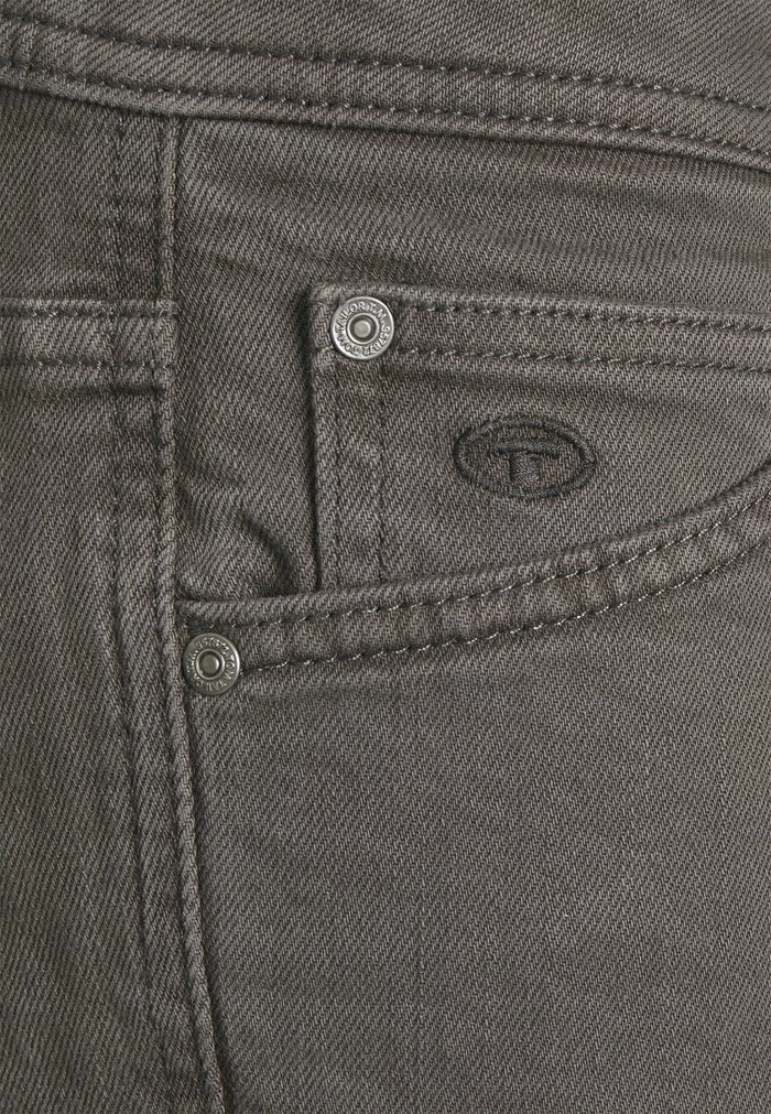 TOM TAILOR COLOURED - Straight Leg Jeans - Tarmac Grey 5 TOM TAILOR COLOURED - Straight Leg Jeans - Tarmac Grey - Image 3