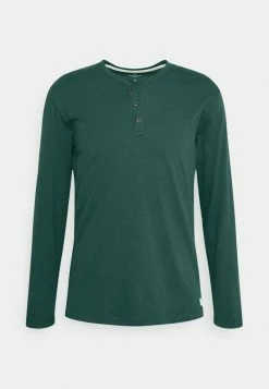 TOM TAILOR HENLEY CONTRAST - Long Sleeved Top - Dark Gable Green 10 TOM TAILOR HENLEY CONTRAST - Long Sleeved Top - Dark Gable Green -TOM TAILOR online store 2b03a988ba01483a84290cb9cf39d199