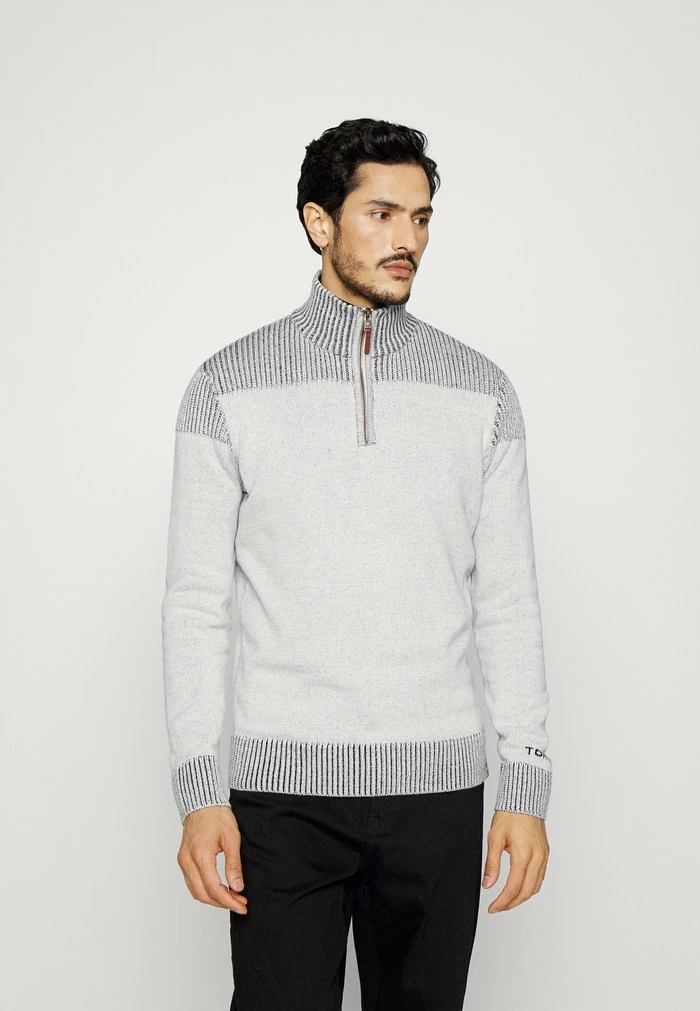 TOM TAILOR PLATED TROYER - Jumper - Soft Buttercream 3 TOM TAILOR PLATED TROYER - Jumper - Soft Buttercream