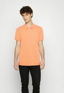 TOM TAILOR BASIC WITH CONTRAST - Polo Shirt - Soft Peach Orange