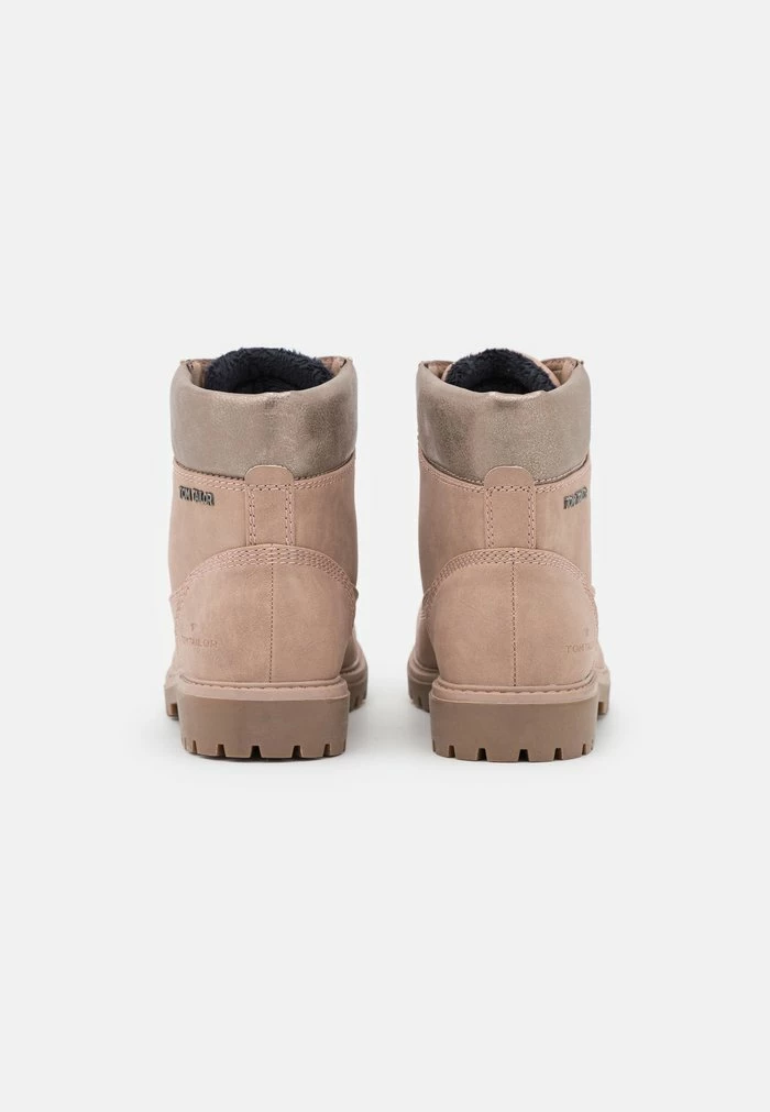 TOM TAILOR Lace-up Ankle Boots - Nude 6 TOM TAILOR Lace-up Ankle Boots - Nude - Image 4