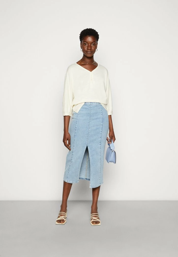 TOM TAILOR BATWING - Long Sleeved Top - Soft Buttercream 4 TOM TAILOR BATWING - Long Sleeved Top - Soft Buttercream - Image 2