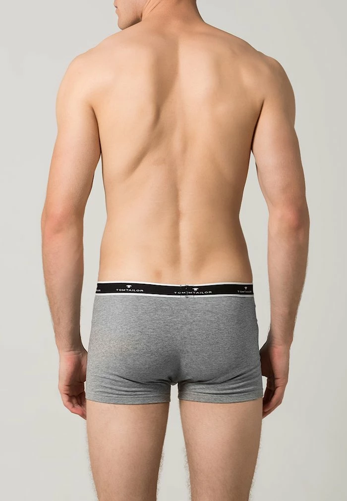 TOM TAILOR 2 PACK - Pants - Dark Grey Melange 3 TOM TAILOR 2 PACK - Pants - Dark Grey Melange - Image 2