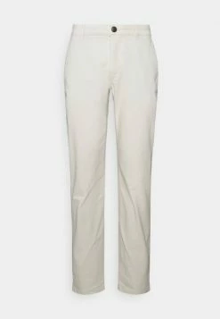 TOM TAILOR WASHED - Chinos - Light Cashew Beige