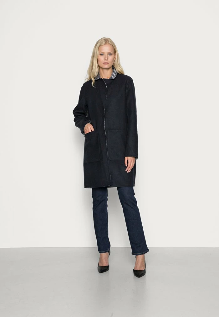 TOM TAILOR REVERSIBLE COAT - Classic Coat - Offwhite/navy 6 TOM TAILOR REVERSIBLE COAT - Classic Coat - Offwhite/navy - Image 4
