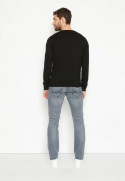 TOM TAILOR BASIC V NECK - Jumper - Black -TOM TAILOR online store 301f5bb44e7c40208f96dffde71734c7