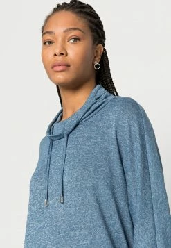 TOM TAILOR BATWING - Long Sleeved Top - Dusty Denim Melange 11 TOM TAILOR BATWING - Long Sleeved Top - Dusty Denim Melange -TOM TAILOR online store 30b72900616143138a6bb5c64ea4b4bd