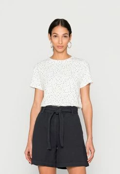 TOM TAILOR Print T-shirt - Offwhite Multicolor Design