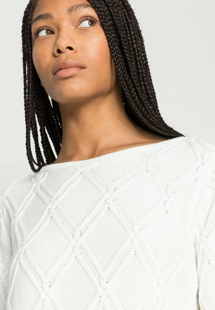 TOM TAILOR ARAN - Jumper - Whisper White 7 TOM TAILOR ARAN - Jumper - Whisper White - Image 5