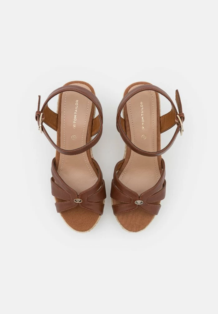 TOM TAILOR High Heeled Sandals - Cognac 8 TOM TAILOR High Heeled Sandals - Cognac - Image 6