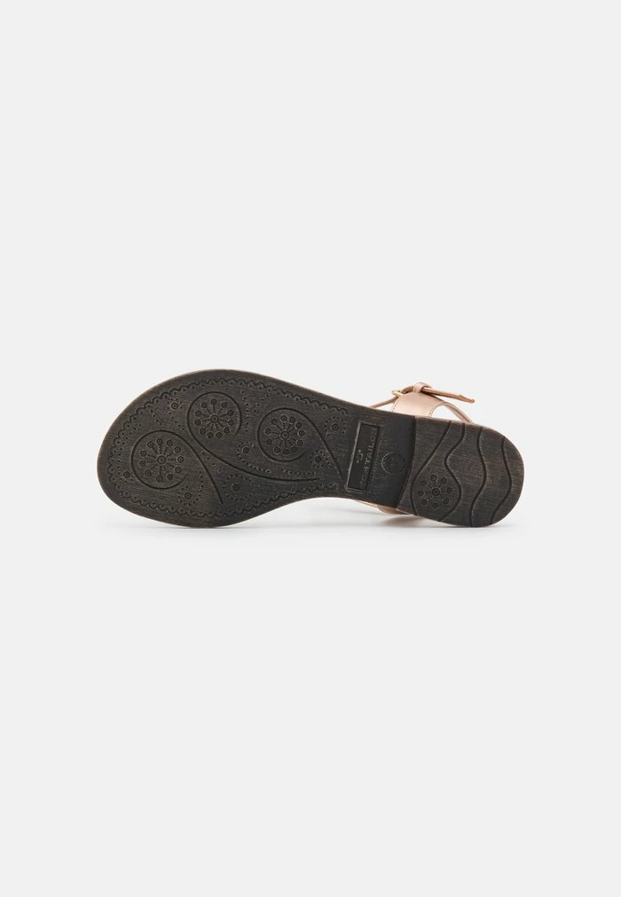 TOM TAILOR T-bar Sandals - Rose Gold 7 TOM TAILOR T-bar Sandals - Rose Gold - Image 5